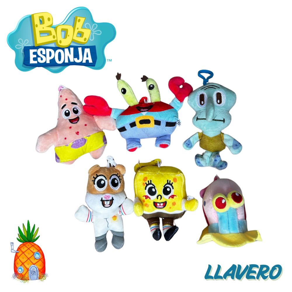 Llavero BOB ESPONJA1