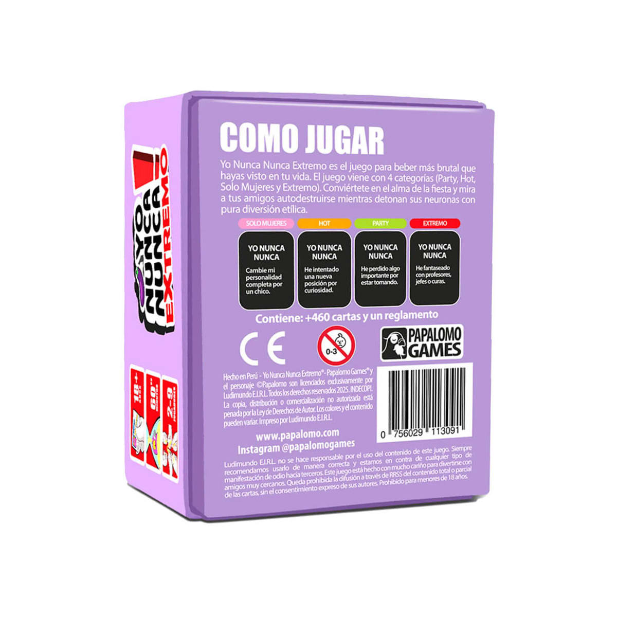 YO NUNCA NUNCA - 460 CARTAS2