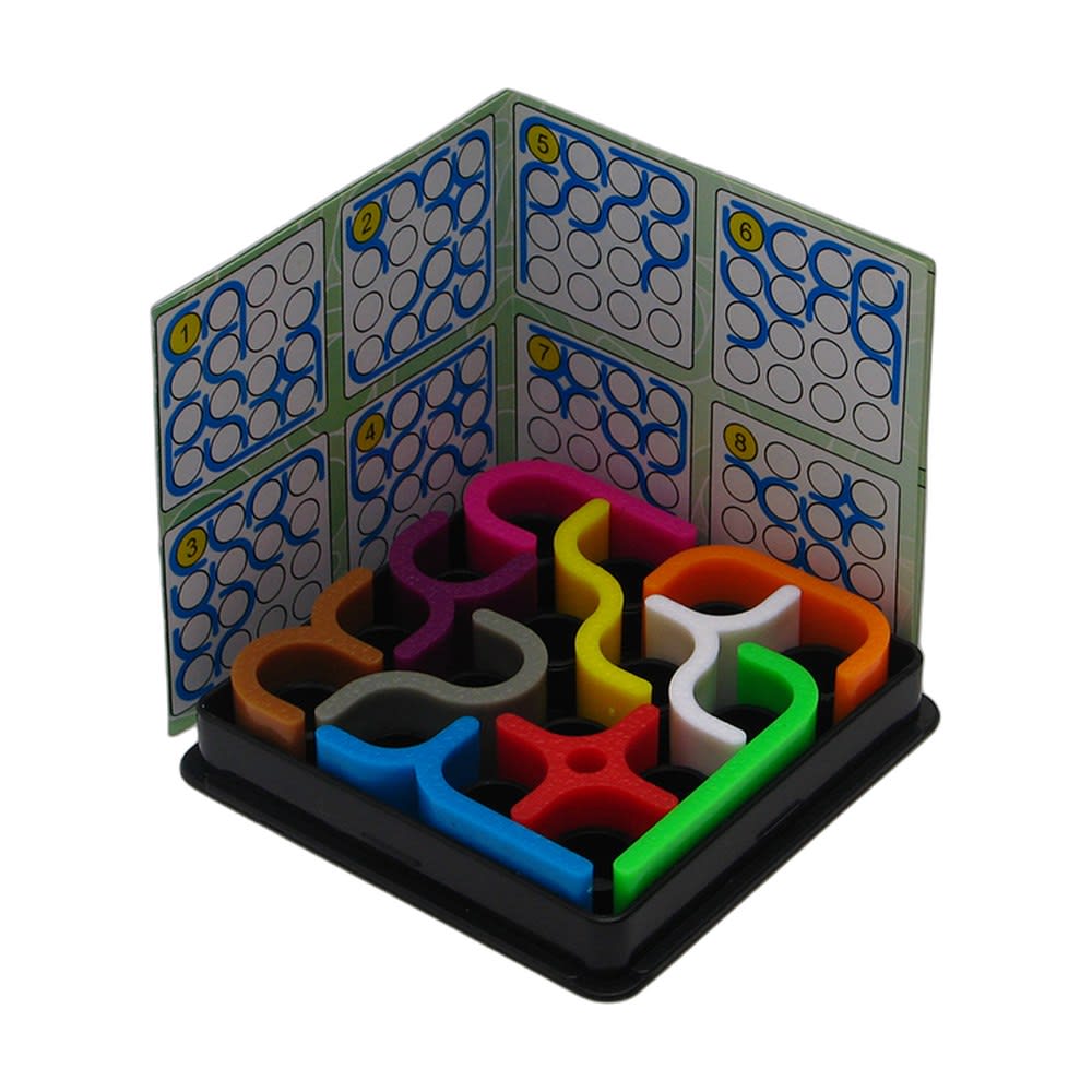CRAZY CURVES JUEGO DE LÓGICA 24 RETOS | SPEEDCUBER PERU