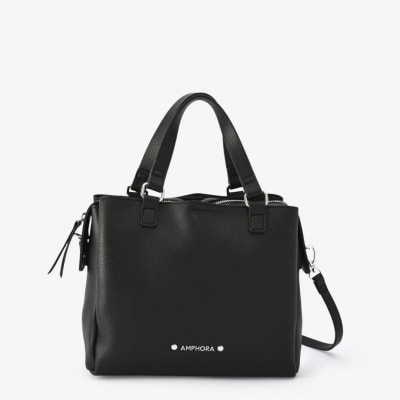 UMU CARTERA TIPO DOS ASAS TRES DIV.  NEGRO