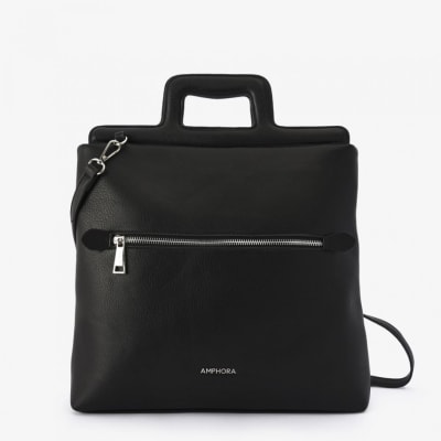 QUINN CARTERA TIPO DOS ASAS NEGRO