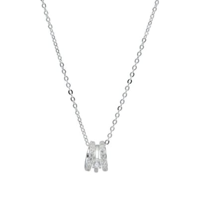 Collar Karma con  Anillo Circones