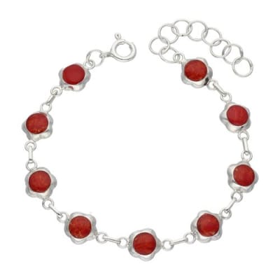 Pulsera Flor Jaspe