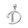 Colgante Letra D con Circones Multicolor1