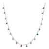 Collar Lluvia de Cristales Hecho con Swarovski1