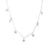 Collar Media Lunas y Estrellas con Circones1