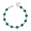 Pulsera Circulos Cuarzo Turqueza1