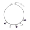 Pulsera Estrellas Circones Amatistas1