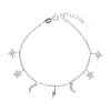 Pulsera estrellas media luna circones1