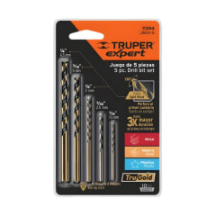 BROCA P/METAL X 5 UNDS (11394) TRUPER 0