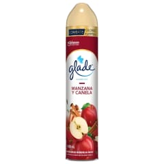 AMBIENTADOR SPRAY MANZANA Y CANELA GLADE 0