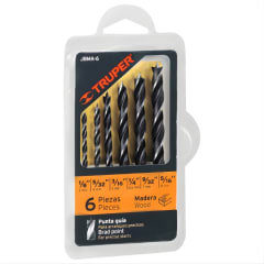 BROCA P/MADERA X 6 UNDS (11337) TRUPER 0
