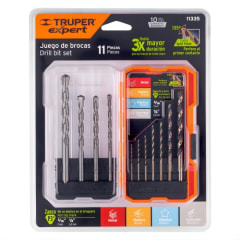 BROCA P/METAL Y CONCRETO X 11 UN (11335) TRUPER 0