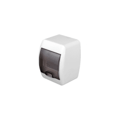 CAJA PLASTICA VISIBLE 4 POLOS (A-127) 0