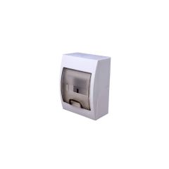 CAJA PLASTICA VISIBLE 5 POLOS (A-069) 0