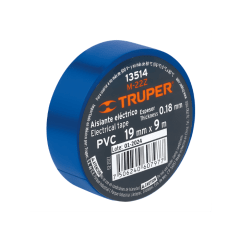 CINTA AISLANTE AZUL (13514) M/TRUPER 0