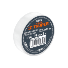 CINTA AISLANTE BLANCO-9MTS (13515) TRUPER