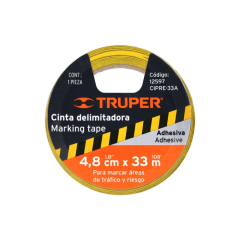CINTA AMARILLA 2'' X 33 MTS 0