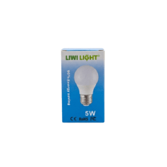 FOCO LED 5W AMBAR BOLA LIWI LIGTH