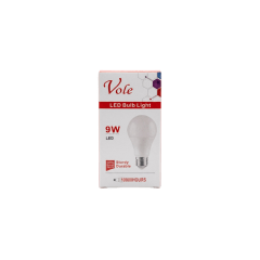 FOCO LED 9W BLANCO BOLA VOLE