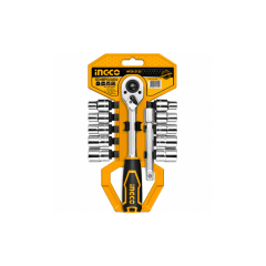 SET 12 DADOS + RATCHET DE 1/2” (HKTS12122) INGCO