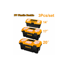 JUEGO X 3 CAJAS DE HERRAMIENTAS (PBXK0301) INGCO
