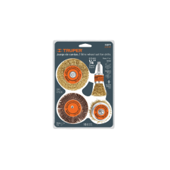 JGO x 4UNDS ESCOBILLA P/TALADRO (11577) TRUPER 0