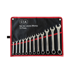 JUEGO LLAVE MIXTA 12UNDS C&A 0