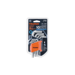 JUEGO LLAVES ALLEN MILIMETRICO X 10 UND (15536) TRUPER 0