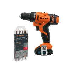 PACK TALADRO INALÁMBRICO + BROCAS