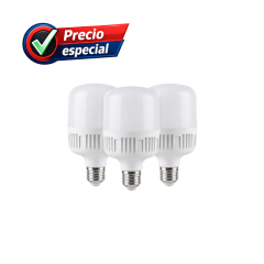 PACK X 3 UNDS FOCO LED TIPO BOTELLA 20W