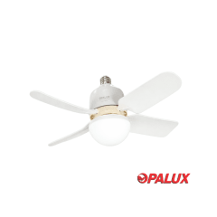 FOCO VENTILADOR LED CON CONTROL REMOTO OP-LF24W-CW OPALUX