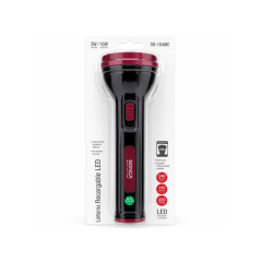 LINTERNA RECARGABLE 3W DOBLE SR-104ME SONCA