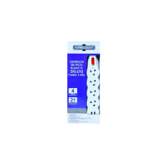 SUPRESOR DE PICO DELUXE 4 TOMAS X 3MTS (16603) HOME LIGHT