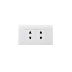 TOMACORRIENTE DOBLE (L3-014) CUBULL 0