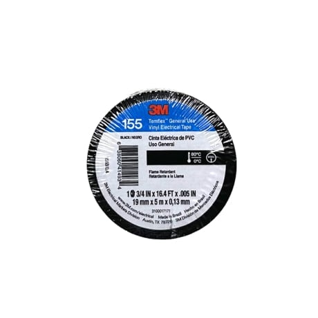 CINTA AISLANTE NEGRO 155 CHICO 3M1