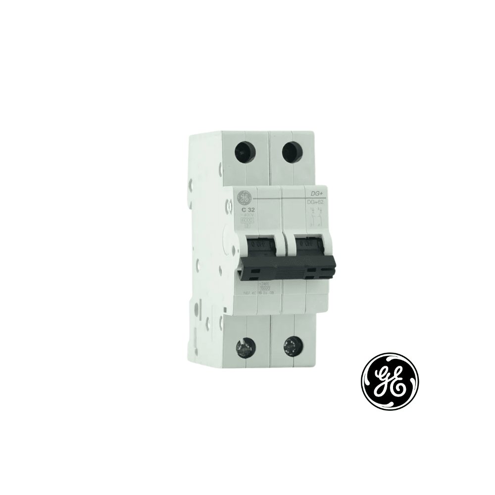 LLAVE TÉRMICA 2 X 32A RIEL GENERAL ELECTRIC2