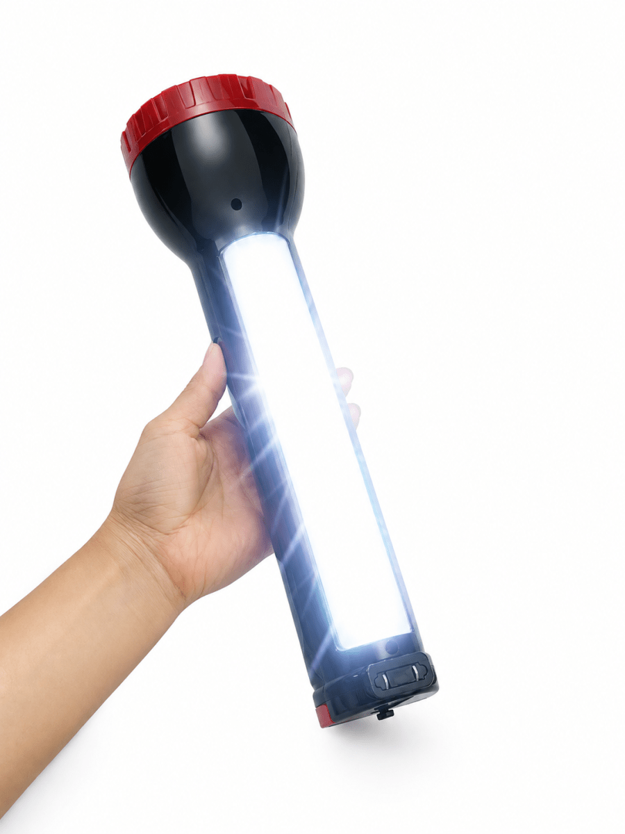 LINTERNA RECARGABLE 3W DOBLE SR-104ME SONCA4