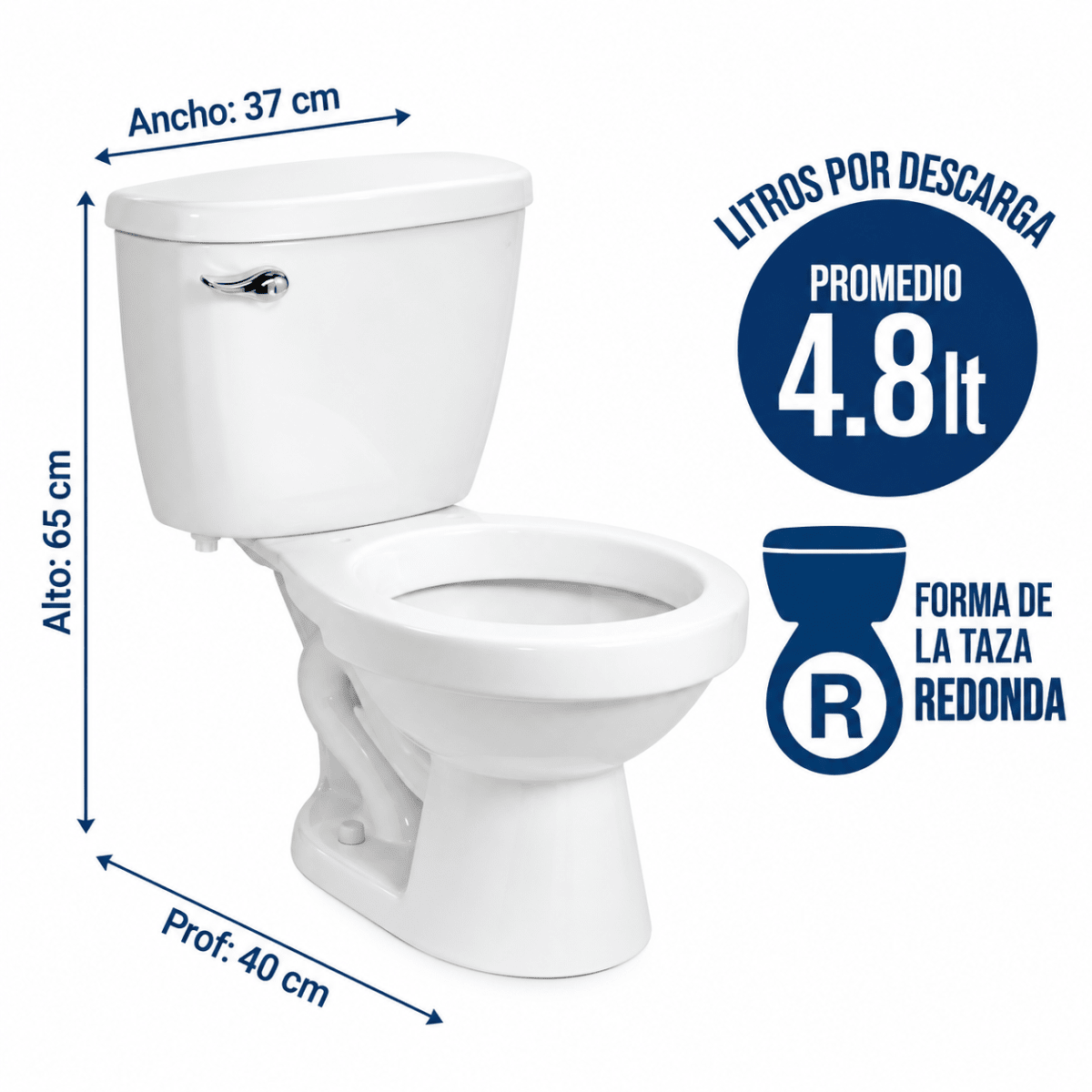 Pack medio baño + lavatorio Punta sal + tubo de abasto Italgrif2
