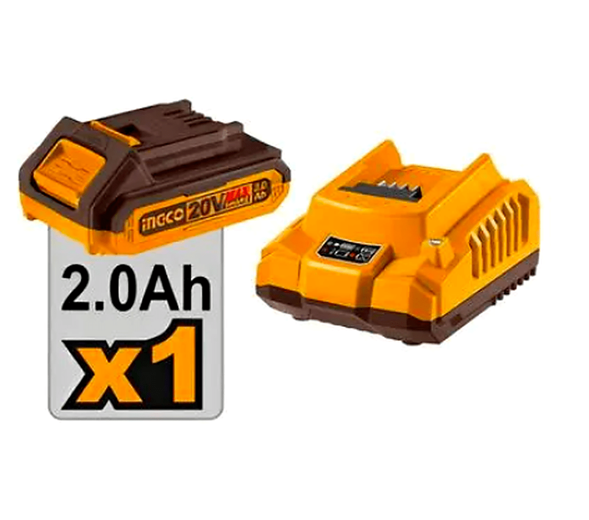 PISTOLA PARA PINTAR DE 800 ML 20v + BATERÍA + CARGADOR INGCO4