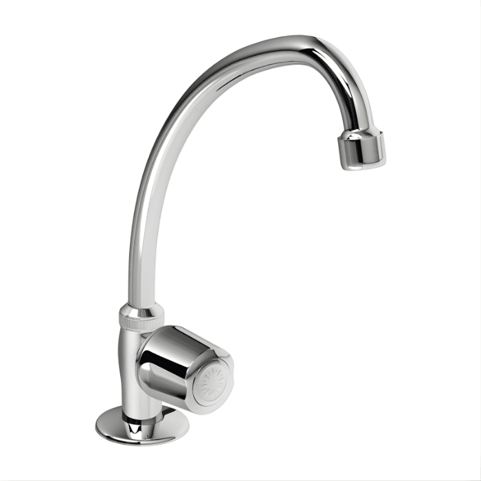 CAÑO CUELLO CISNE MUEBLE GR05C000 ITALGRIF1