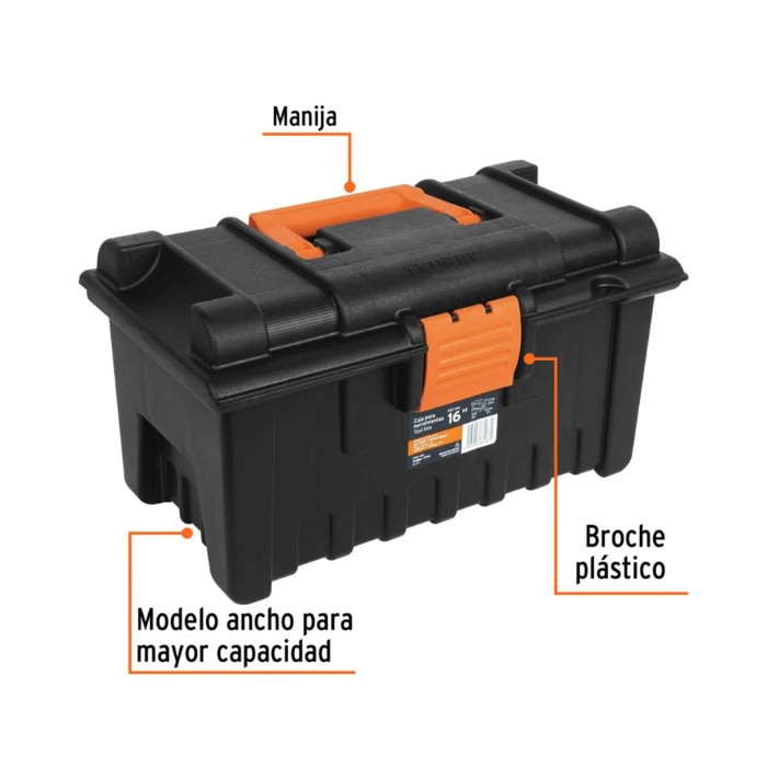 CAJA HERRAMIENTA 16'' (19790) TRUPER2