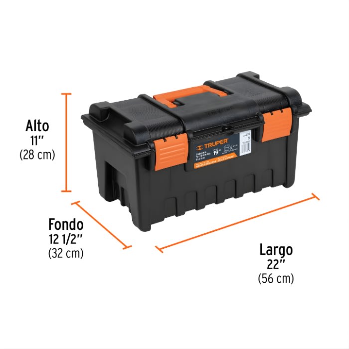 CAJA HERRAMIENTA 19'' (19781) TRUPER2