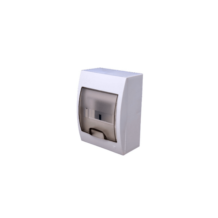 CAJA PLASTICA VISIBLE 5 POLOS (A-069)1