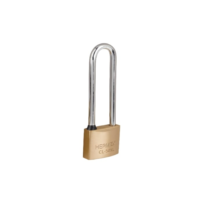 CANDADO 50MM ARCO LARGO HERMEX (43442)1
