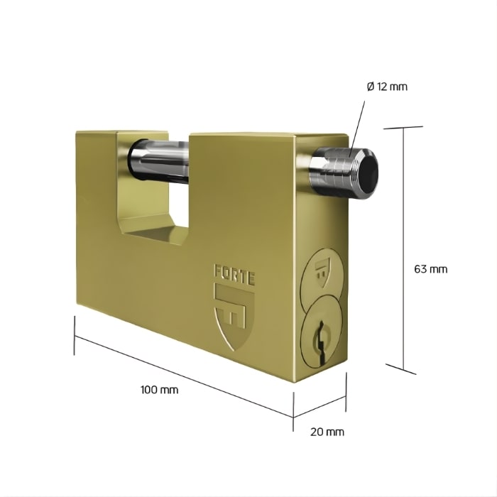 CANDADO JUMBO 100MM FORTE2