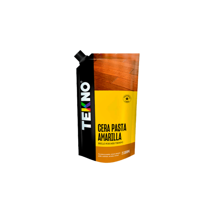 CERA PASTA AMARILLA SACHET TEKNO1
