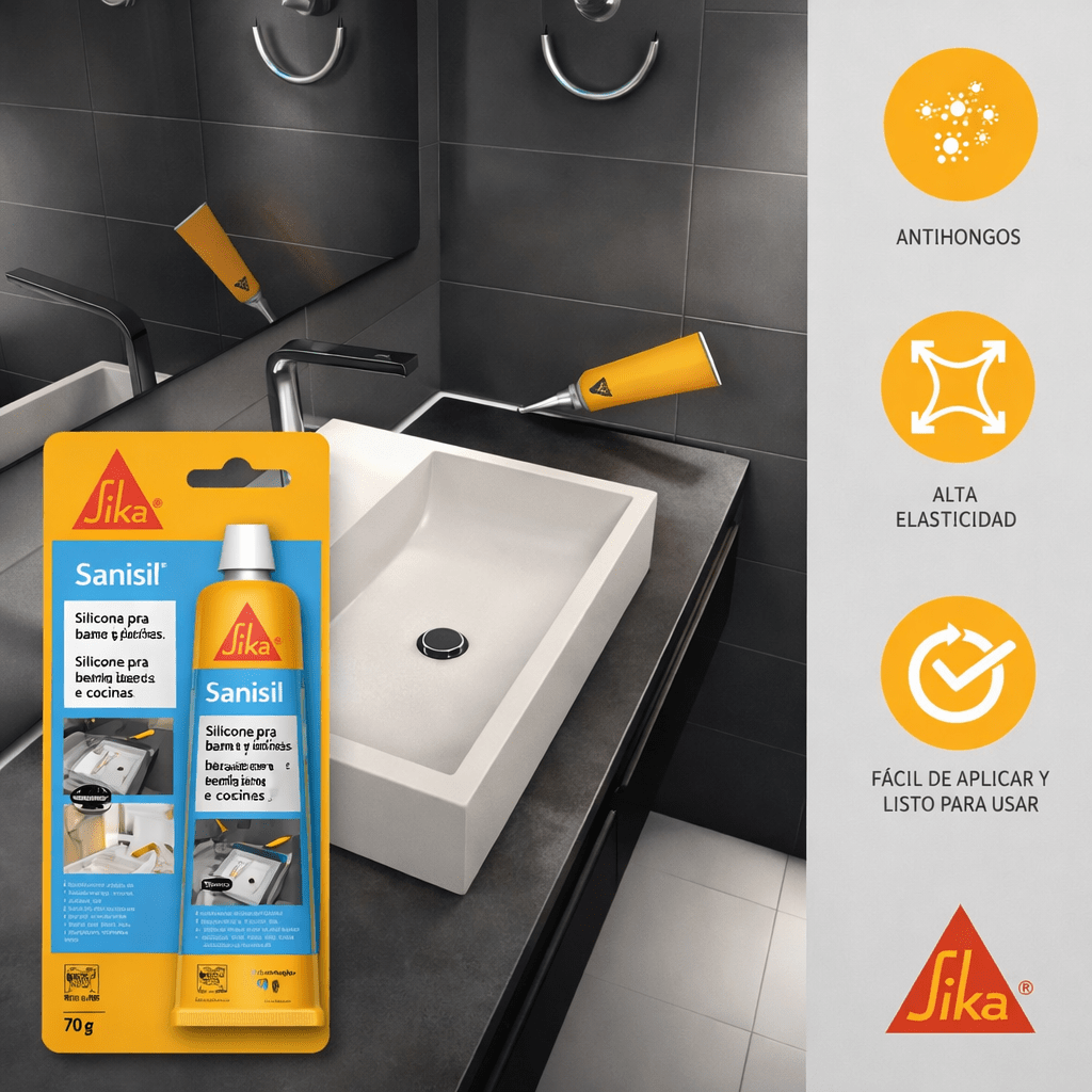 SANISIL CHISGUETE TRANSPARENTE SIKA2