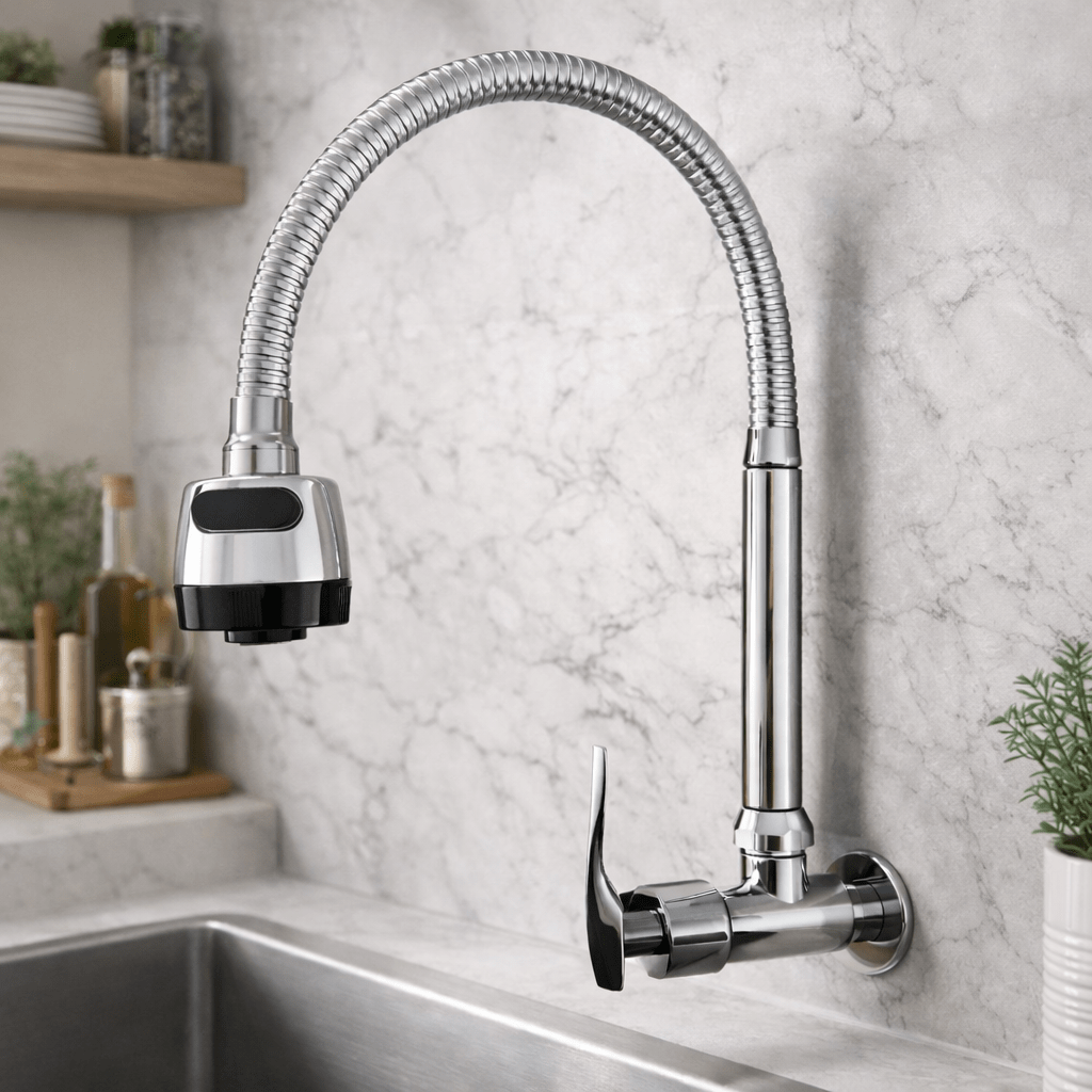 CAÑO CUELLO CISNE FLEXIBLE PARED C&A4