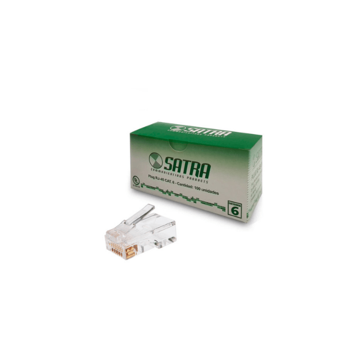 CONECTOR RJ-45 CAT.6 SATRA1